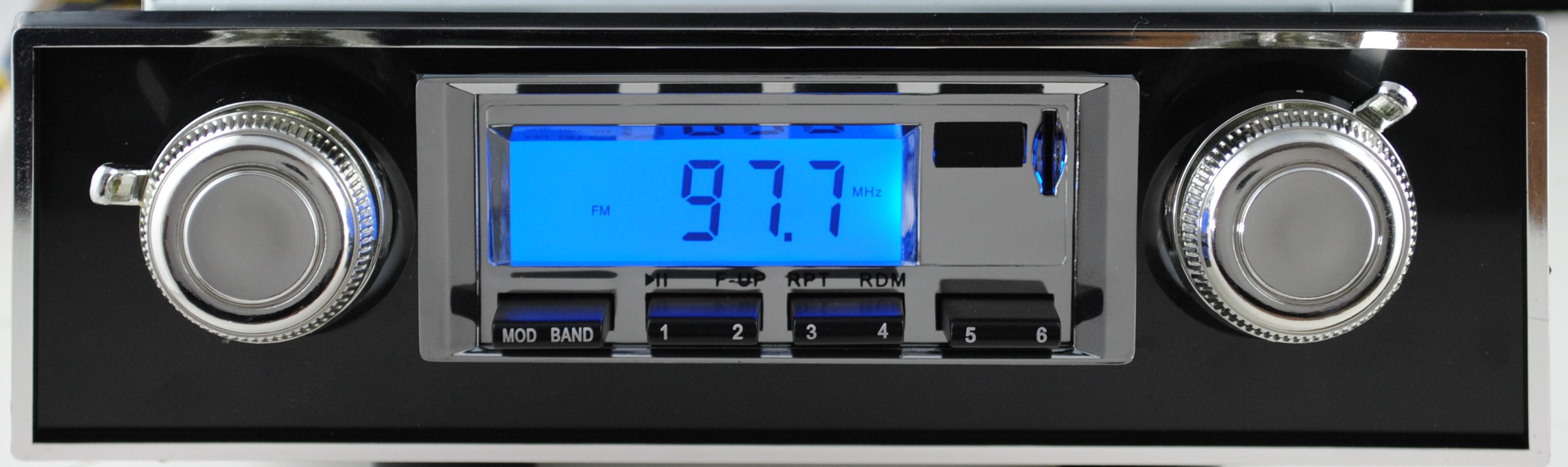 67-69 Camaro 200 Watt Bluetooth Radio